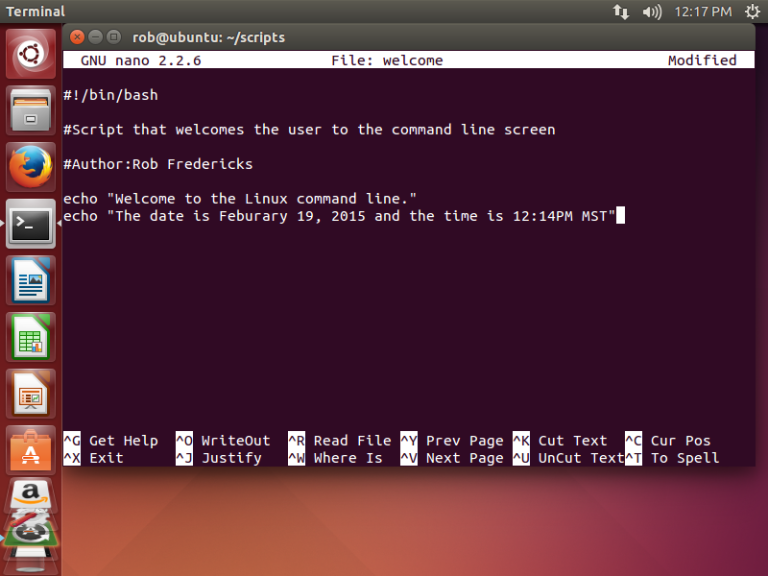 Script ubuntu. Редактор bin. Nano text Editor Windows.